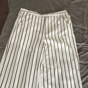 Dressy Stripes pants. Light use. True to size.